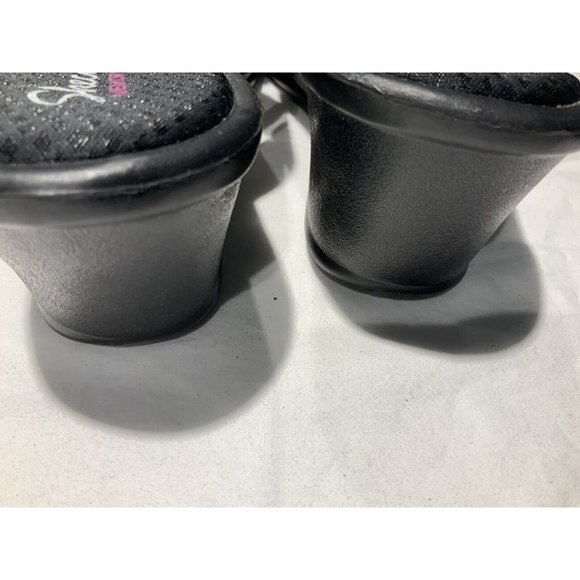 Skechers Women’s Rumblers - Metal Mama Wedge Slip On White Size 11 - Picture 5 of 5